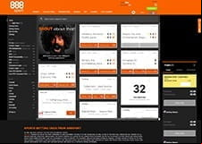 The Homepage - An Overview Of The Live Betting Platform