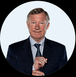 Sir Alex Ferguson close-up