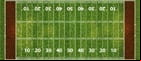 An American football field