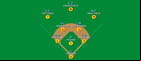 Baseball field schematic