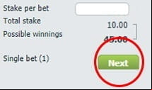 bet-at-home Online Sports Bet Confirmation