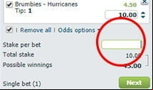 bet-at-home Malta Stake Selection