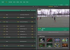 The bet365 in-play platform