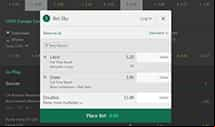 bet365 Select Your Wager