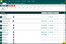 The Betfan live platform.