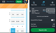 BetVictor - Enter Bet Amount