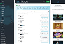 BetVictor live platform thumbnail