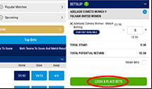 BoyleSports Bet Placement