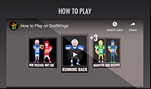 Confirm Your Selection at DraftKings