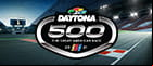 The field taking the green flag at the Daytona 500.