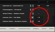 guts bet selection