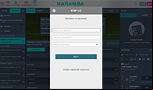 Select Your Bets at Karamba