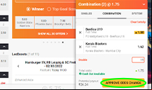 LeoVegas Select Stake and Bet