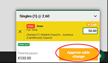 Mr Green Austria Placing a Bet