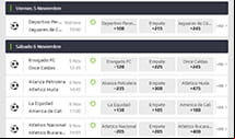 Select a sports market at NetBet