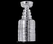 An award-style emblem showing the NHL Stanley Cup