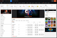 The partypoker homepage