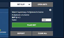 Sporting Index place bets