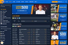 The STS live platform small