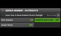 bet placement at Titanbet