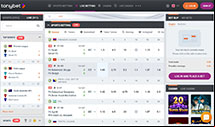 TonyBet sports markets