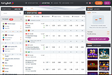 TonyBet live platform thumb